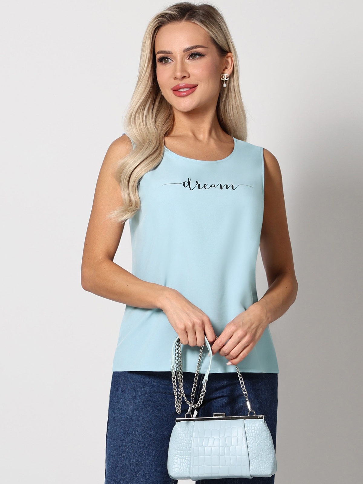 Блузка Фелиция, блюБ-2124