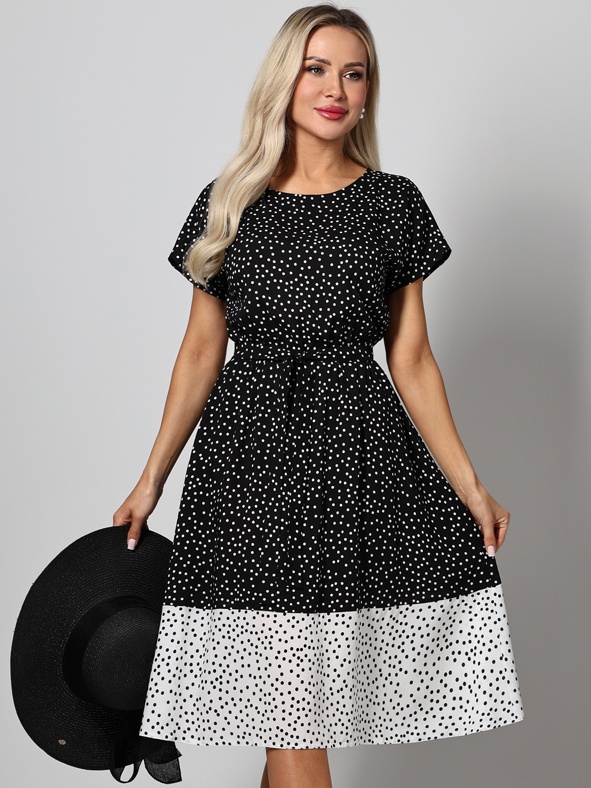 Платье Сказочно повезло, блэкП-4630