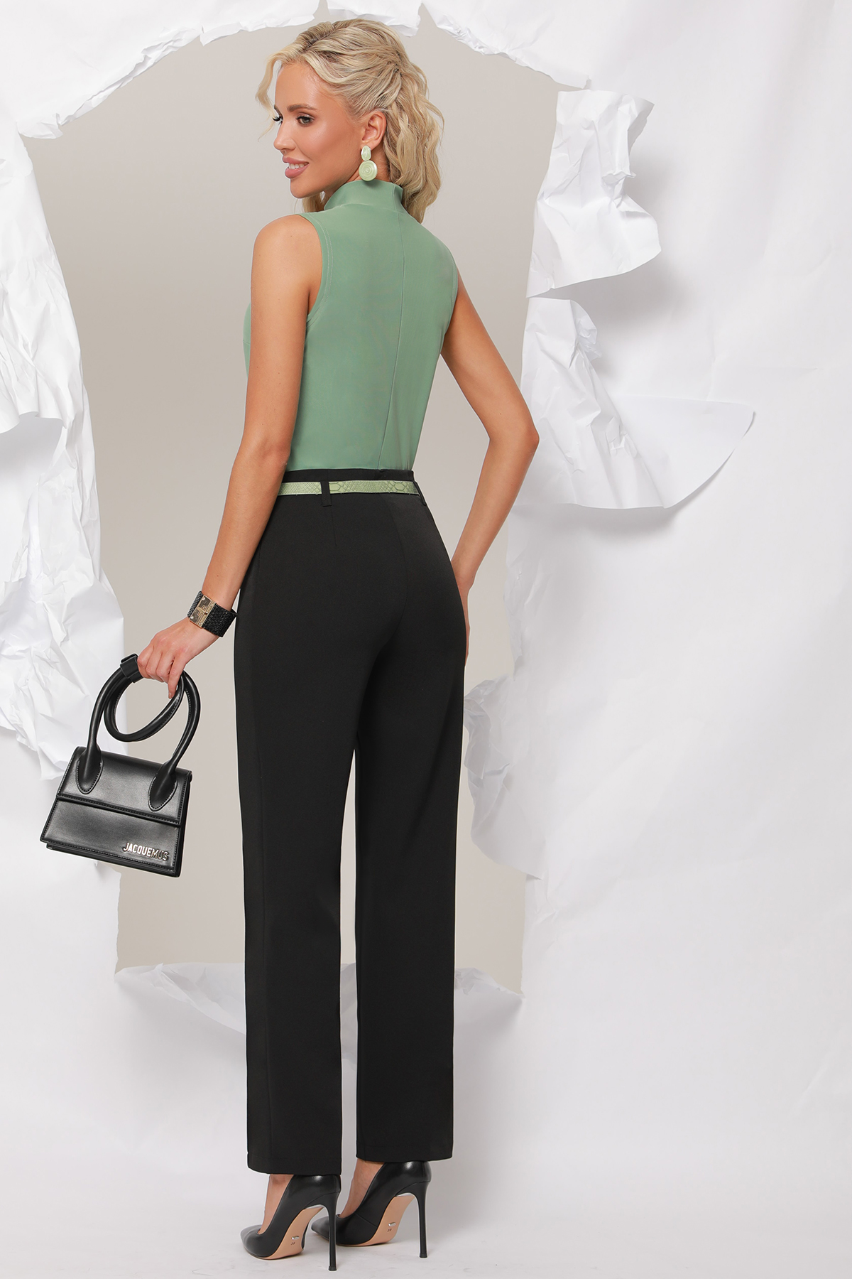 Купить Брюки классические черные со стрелками по цене: 1 260 ₽ арт. Бр ...